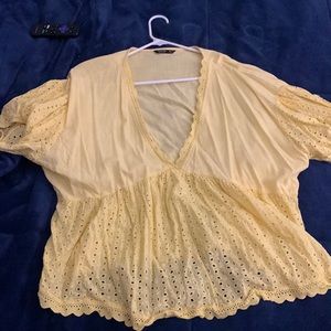 Fun, yellow blouse